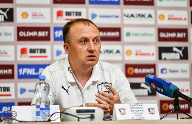 Дмитрий Воецкий признан лучшим тренером ФНЛ в августе